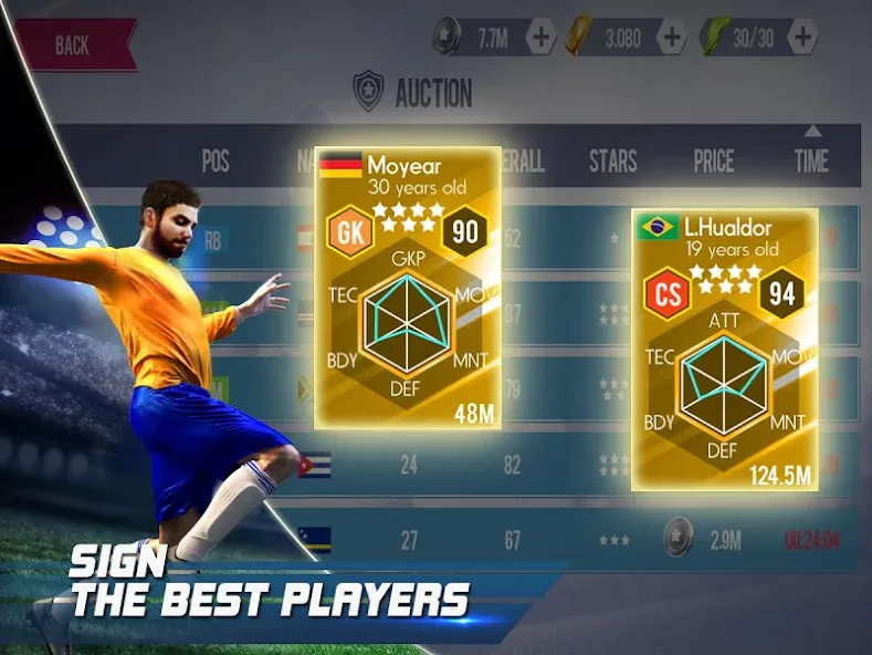 Real Football (Реал Футбол) [МОД: Много монет, Открытые уровни и Мега MOD] Screenshot 3