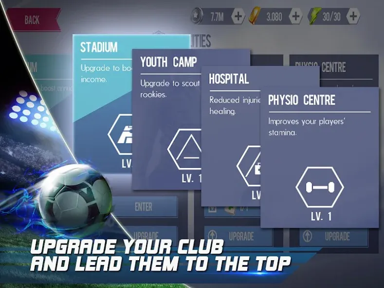 Real Football (Реал Футбол) [МОД: Много монет, Открытые уровни и Мега MOD] Screenshot 5