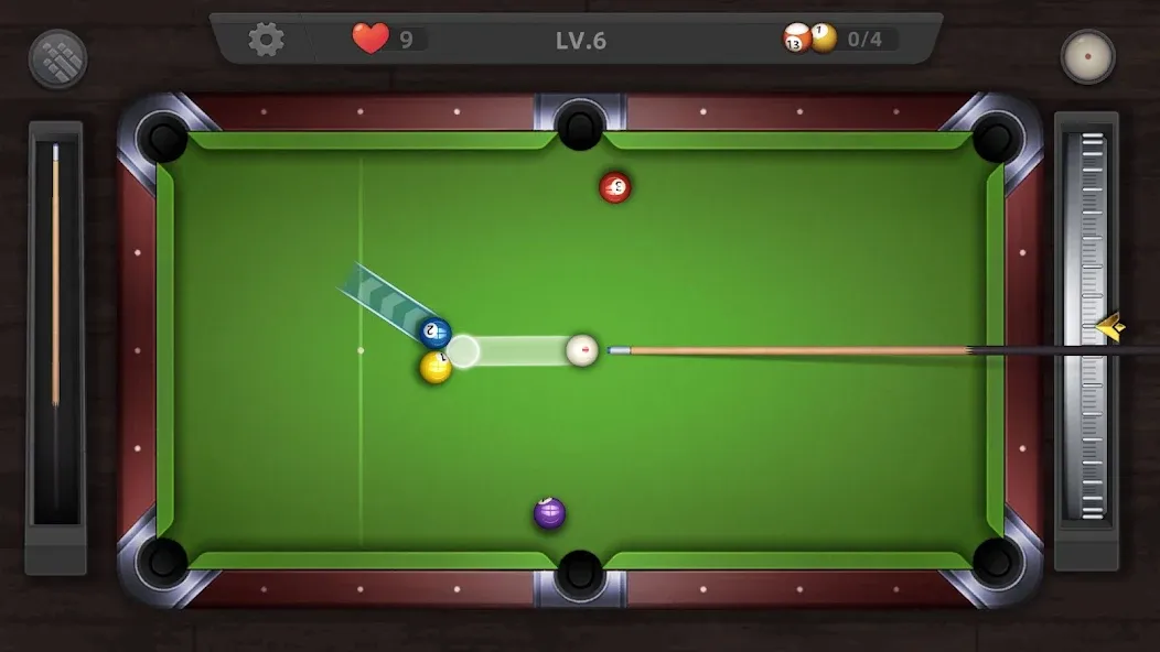 Pool Billiards 3D:Bida بیلیارد (Пул бильярд 3D) [МОД: Много монет, Открытые уровни и Мега MOD] Screenshot 2