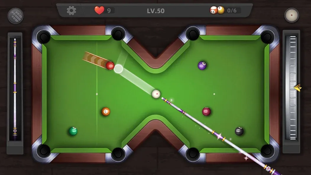 Pool Billiards 3D:Bida بیلیارد (Пул бильярд 3D) [МОД: Много монет, Открытые уровни и Мега MOD] Screenshot 3