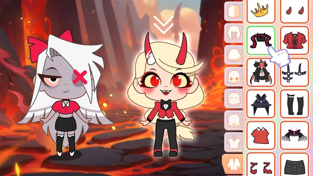 Doll Dress Up - Makeup Games [МОД: Меню, Бесконечные монеты и Открытые уровни] Screenshot 1