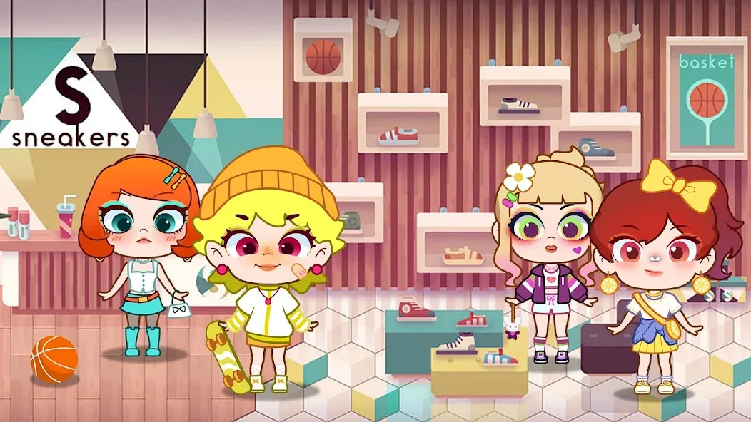 Doll Dress Up - Makeup Games [МОД: Меню, Бесконечные монеты и Открытые уровни] Screenshot 3