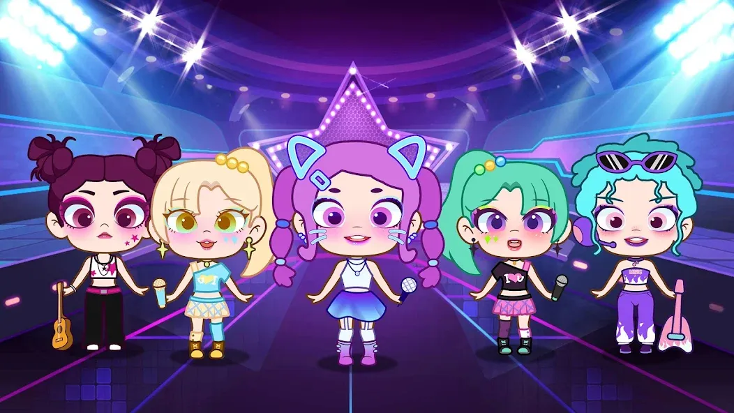 Doll Dress Up - Makeup Games [МОД: Меню, Бесконечные монеты и Открытые уровни] Screenshot 4