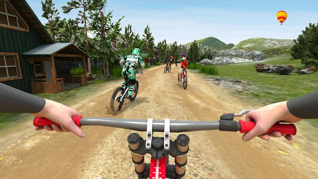 BMX Rider: Cycle Race Game [МОД: Все открыто, Дополнительные деньги и Меню MOD] Screenshot 1