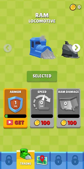 Train Arena (Трейн Арена) [МОД: Деньги, Монеты и Меню MOD] Screenshot 2