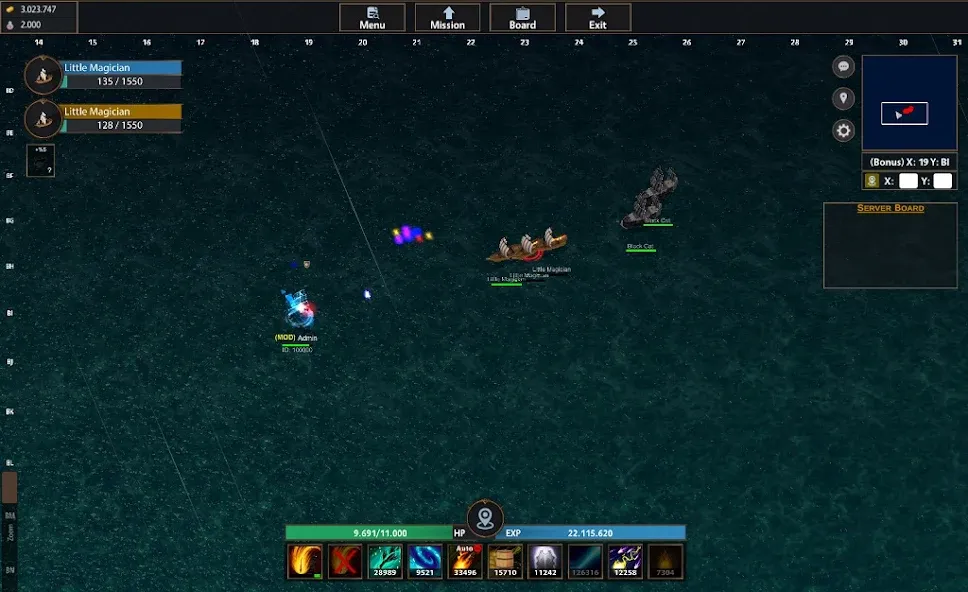 Battle of Sea: Pirate Fight (Битва на море) [МОД: Много денег, Монет и Все открыто] Screenshot 2