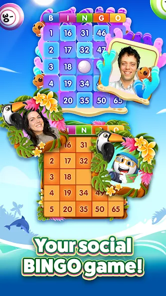 GamePoint Bingo - Bingo games (ГеймПоинт Бинго) [МОД: Много монет, Открытые уровни и Мега MOD] Screenshot 1