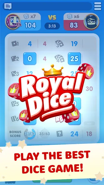 Royaldice (Роялдайс) [МОД: Все открыто, Дополнительные деньги и Меню MOD] Screenshot 2