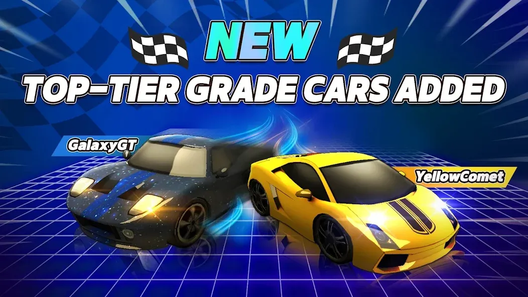 Drift Rally Boost ON (Дрифт Ралли Ускорение ВКЛ) [МОД: Много монет, Открытые уровни и Мега MOD] Screenshot 1