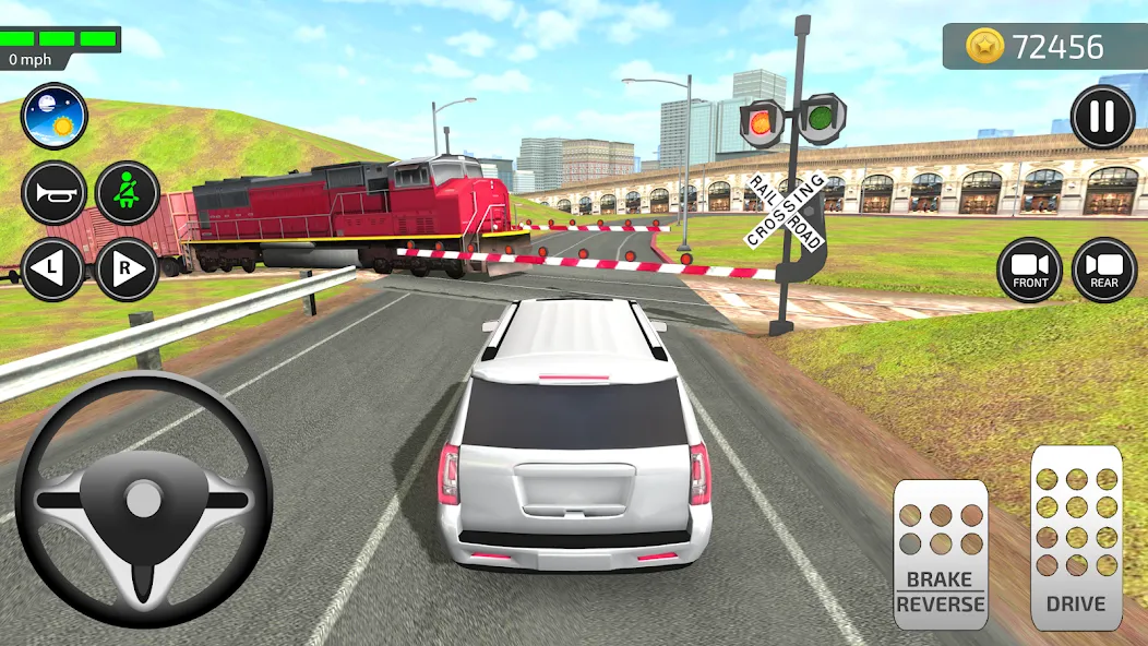 Driving Academy Car Simulator [МОД: Бесконечные деньги, Монеты и Мега MOD] Screenshot 1