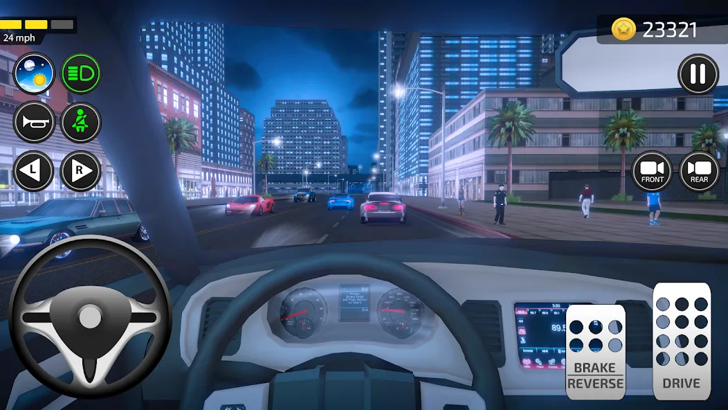 Driving Academy Car Simulator [МОД: Бесконечные деньги, Монеты и Мега MOD] Screenshot 4