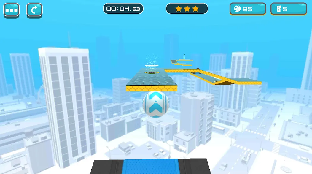 Gyro Ball 3D (Джайро Болл 3Д) [МОД: Меню, Бесконечные монеты и Открытые уровни] Screenshot 2