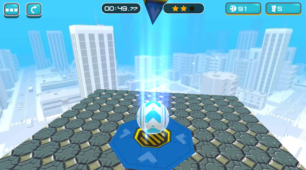Gyro Ball 3D (Джайро Болл 3Д) [МОД: Меню, Бесконечные монеты и Открытые уровни] Screenshot 4