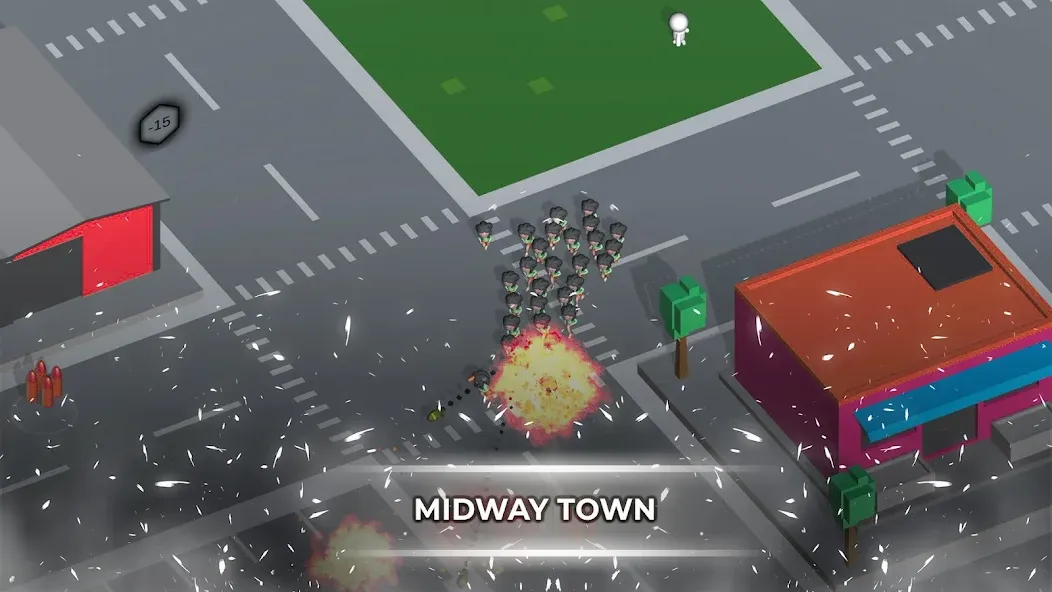 Crowd War - Action Game (Крауд Вар) [МОД: Бесконечные деньги, Монеты и Мега MOD] Screenshot 3