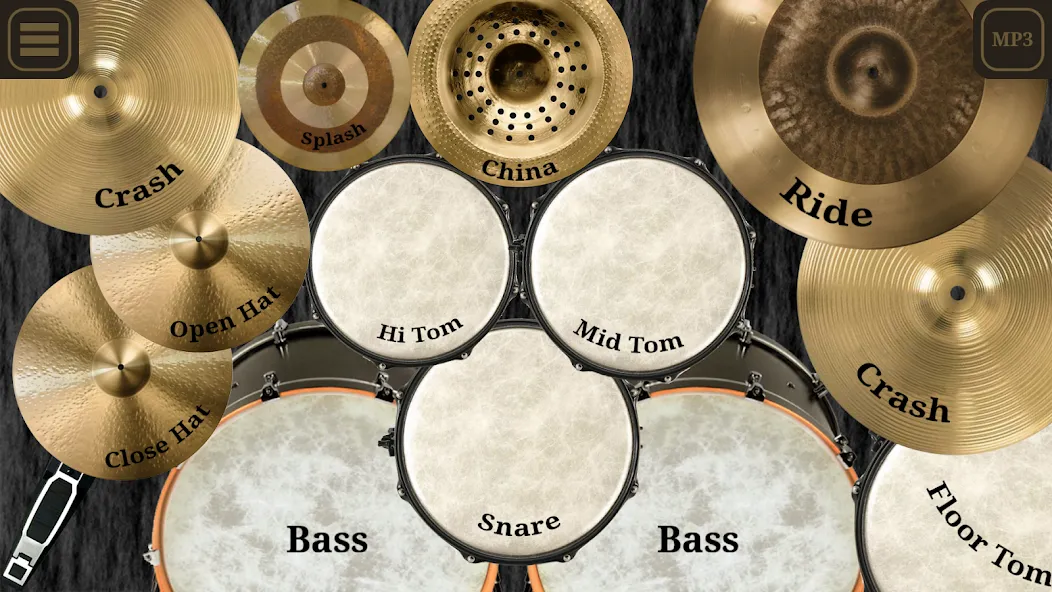 Drum kit (Drums) free [МОД: Много денег, Монет и Все открыто] Screenshot 1