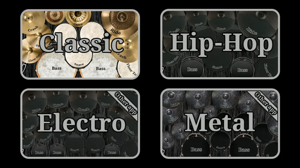 Drum kit (Drums) free [МОД: Много денег, Монет и Все открыто] Screenshot 5