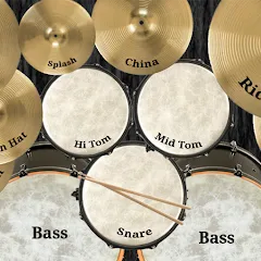Скачать Drum kit (Drums) free [МОД: Много денег, Монет и Все открыто] | Взлом Drum kit (Drums) free на Андроид