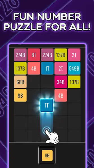 Join Blocks 2048 Number Puzzle (Джоин Блокс) [МОД: Бесконечные деньги, Монеты и Мега MOD] Screenshot 1