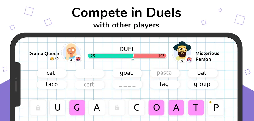 Words in Word [МОД: Бесконечные деньги, Монеты и Мега MOD] Screenshot 3