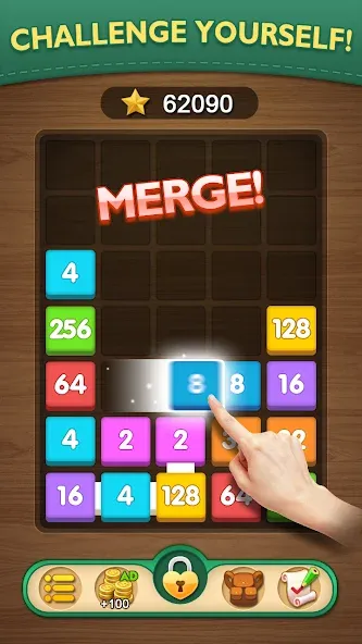 Merge Puzzle — Number Games (Мердж Пазл) [MOD: Разблокировано] - Скриншот 2