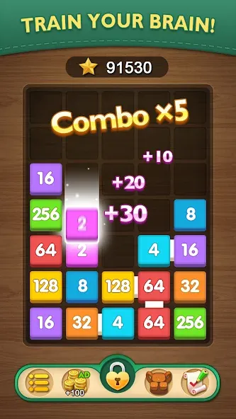 Merge Puzzle — Number Games (Мердж Пазл) [MOD: Разблокировано] - Скриншот 3