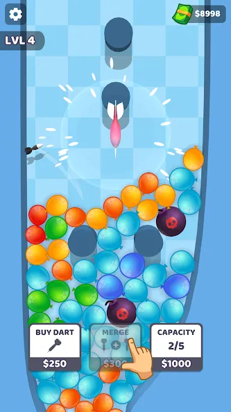 Merge Cutter (Мердж Катер) [МОД: Бесконечные деньги, Монеты и Мега MOD] Screenshot 3
