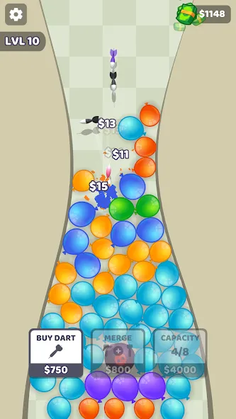 Merge Cutter (Мердж Катер) [МОД: Бесконечные деньги, Монеты и Мега MOD] Screenshot 5