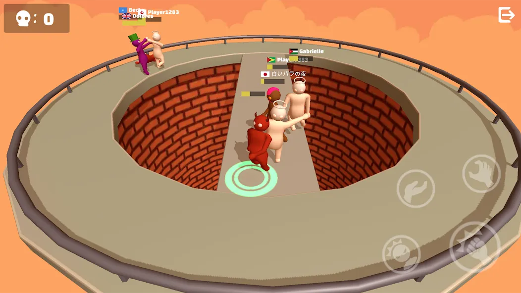 Noodleman.io 2 - Fight Party [МОД: Бесконечные деньги, Монеты и Мега MOD] Screenshot 1
