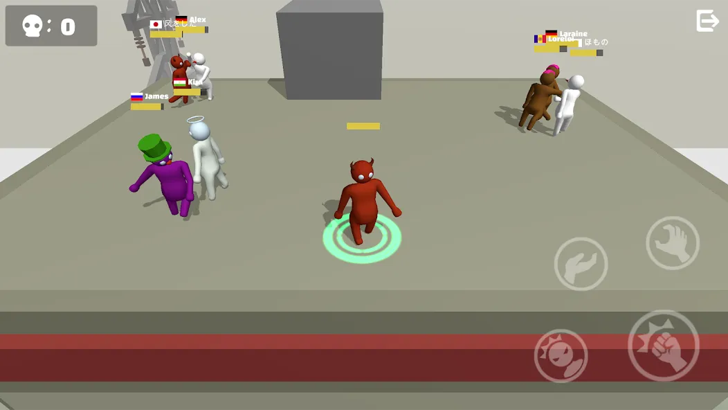 Noodleman.io 2 - Fight Party [МОД: Бесконечные деньги, Монеты и Мега MOD] Screenshot 2