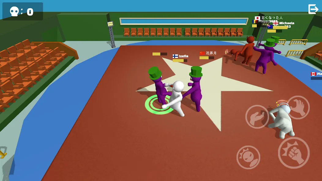 Noodleman.io 2 - Fight Party [МОД: Бесконечные деньги, Монеты и Мега MOD] Screenshot 3