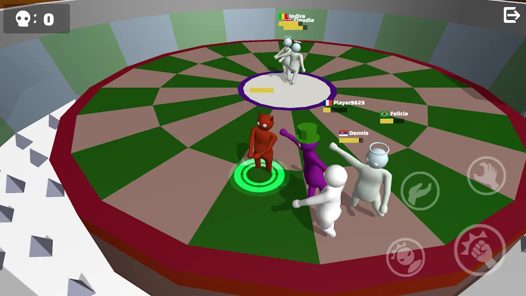 Noodleman.io 2 - Fight Party [МОД: Бесконечные деньги, Монеты и Мега MOD] Screenshot 4