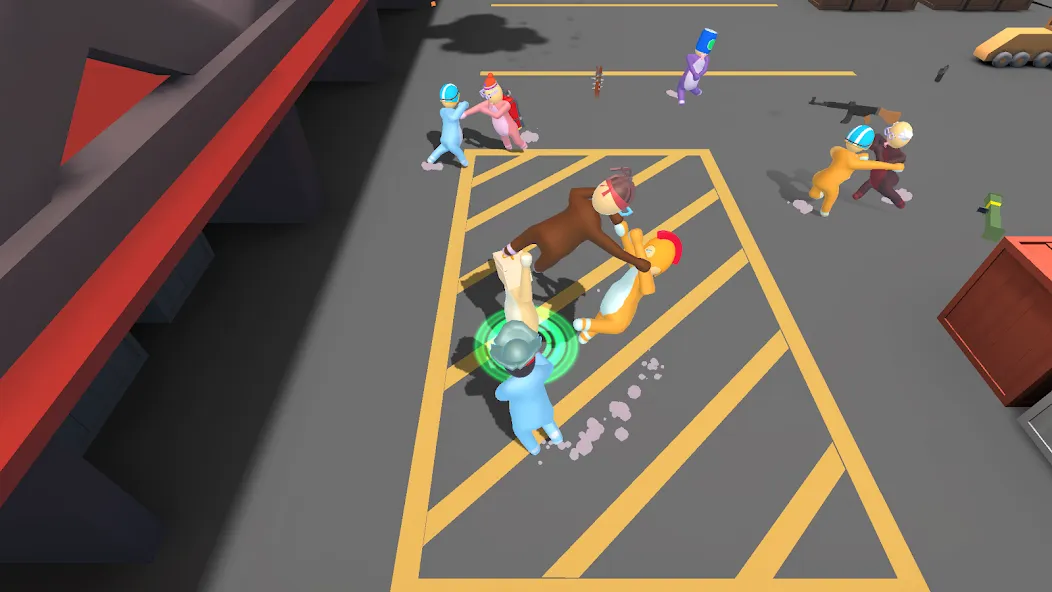 Noodleman Party: Fight Games (Нудлман Пати) [МОД: Много монет, Открытые уровни и Мега MOD] Screenshot 3
