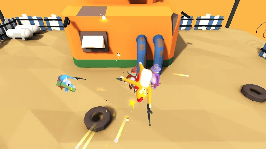 Noodleman Party: Fight Games (Нудлман Пати) [МОД: Много монет, Открытые уровни и Мега MOD] Screenshot 4