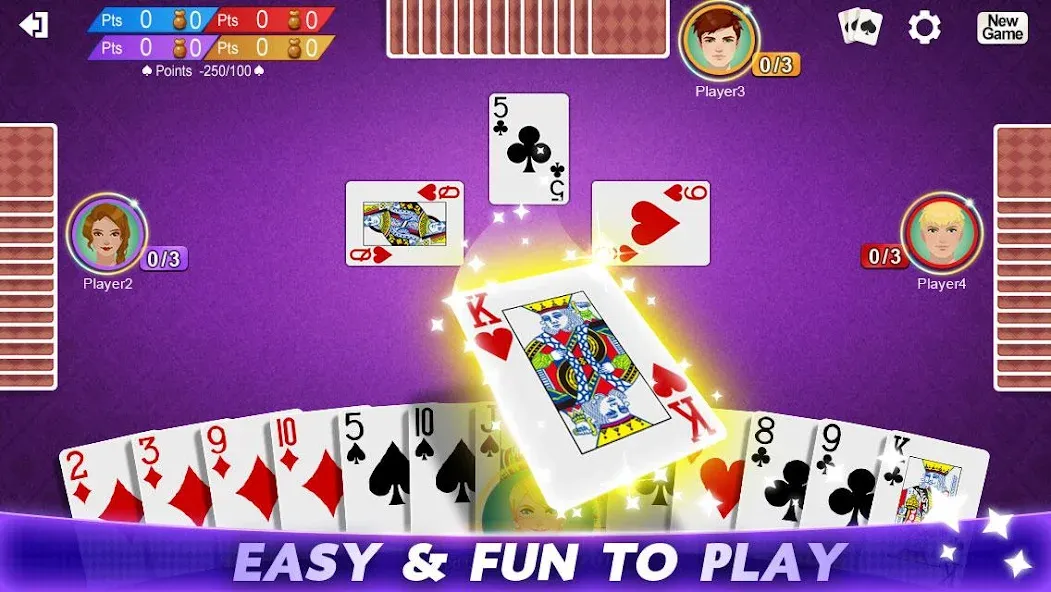 Spades (Спейдс) [МОД: Много монет, Открытые уровни и Мега MOD] Screenshot 2