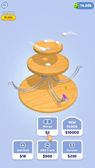 Spinning Balls (Спиннинг Болз) [МОД: Деньги, Монеты и Меню MOD] Screenshot 2