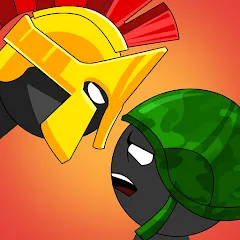 Скачать Stickman History Battle (Стикмен История Битва) [МОД: Меню, Бесконечные монеты и Открытые уровни] | Взлом Stickman History Battle на Андроид