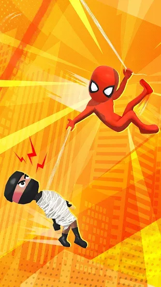 Web Master: Stickman Superhero (Вебмастер) [МОД: Много монет, Открытые уровни и Мега MOD] Screenshot 3