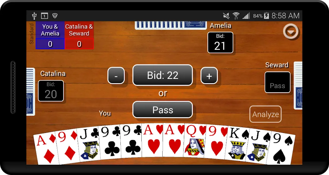Pinochle Classic (Пиночл Классик) [МОД: Деньги, Монеты и Меню MOD] Screenshot 2