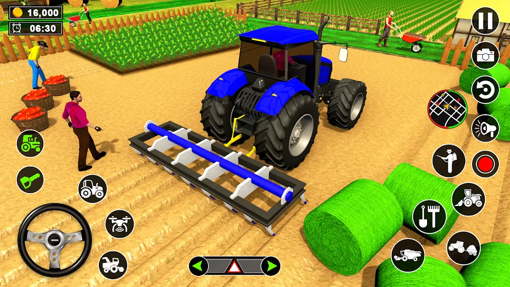 Real Tractor Driving Simulator (Реальный симулятор вождения трактора) [МОД: Много монет, Открытые уровни и Мега MOD] Screenshot 2