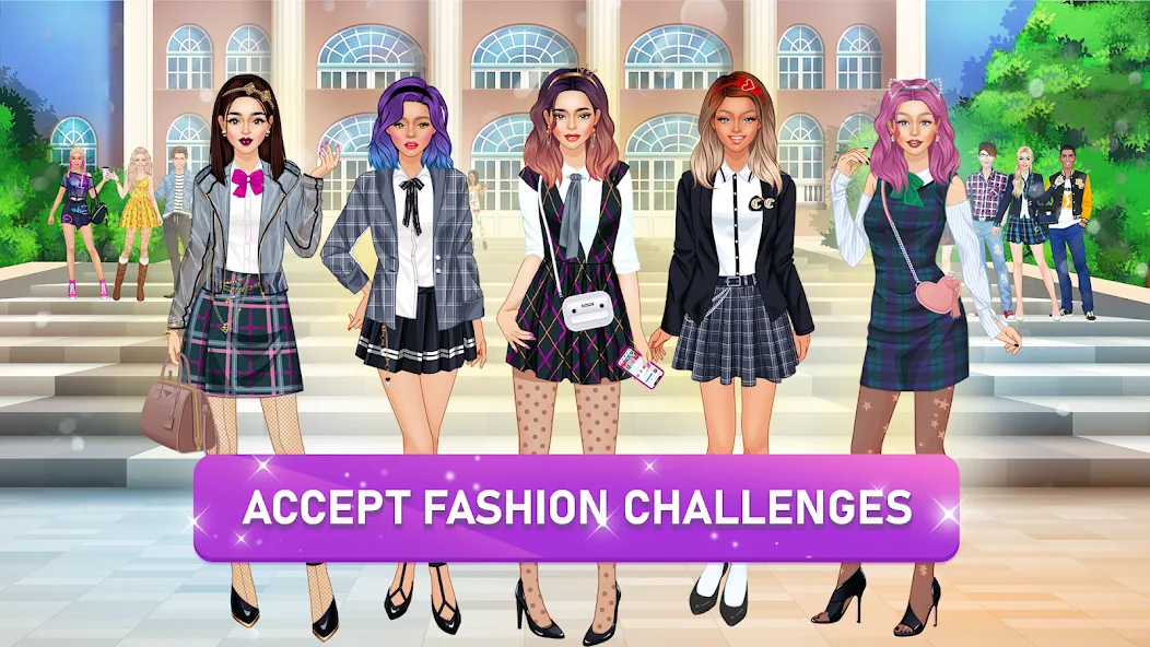 College Girls Team Makeover [МОД: Много денег, Монет и Все открыто] Screenshot 1