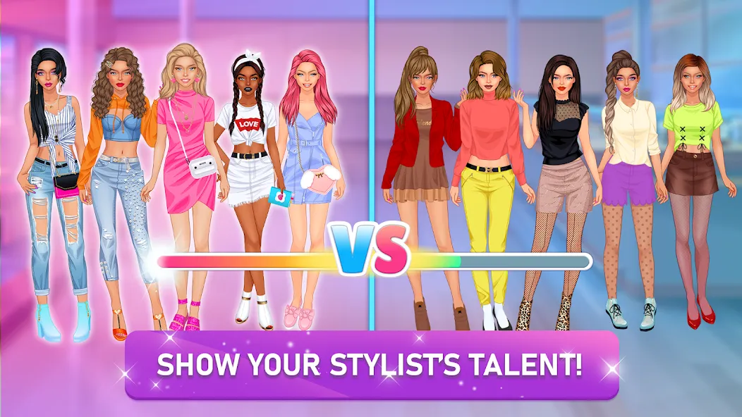 College Girls Team Makeover [МОД: Много денег, Монет и Все открыто] Screenshot 4