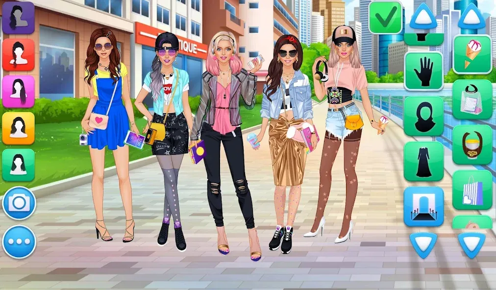 College Girls Team Makeover [МОД: Много денег, Монет и Все открыто] Screenshot 5