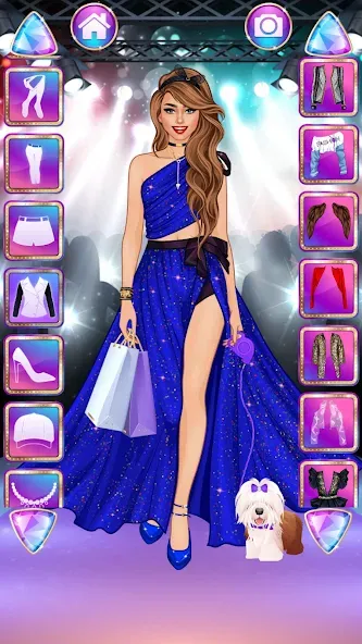 Superstar Career: Dress Up [МОД: Все открыто, Дополнительные деньги и Меню MOD] Screenshot 2