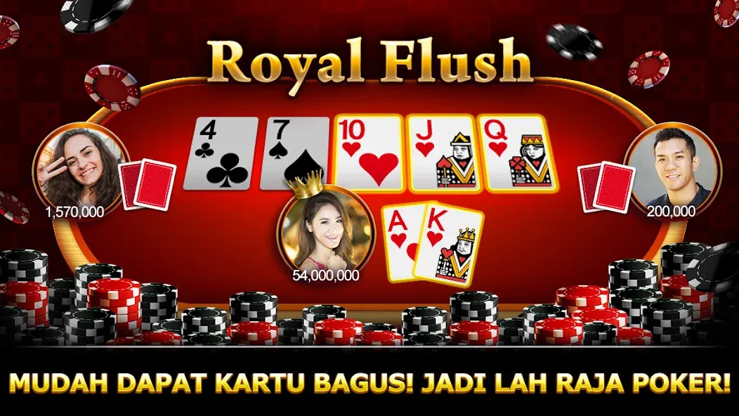 Luxy Poker-Online Texas Poker (Лакши Покер) [МОД: Деньги, Монеты и Меню MOD] Screenshot 1