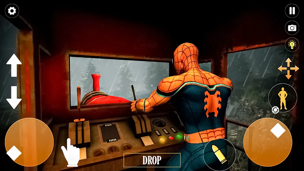 Horror Spider : Scary Train [МОД: Много денег, Монет и Все открыто] Screenshot 1