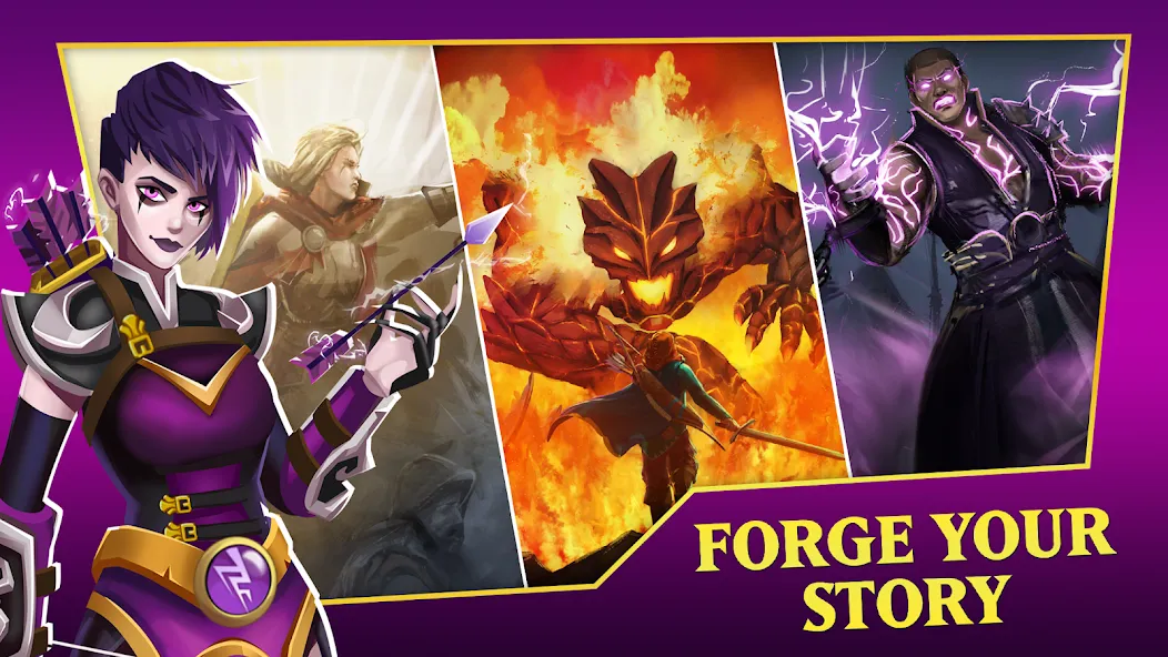 Hero Legacy: Adventure RPG (Хиро Легаси) [МОД: Меню, Бесконечные монеты и Открытые уровни] Screenshot 4