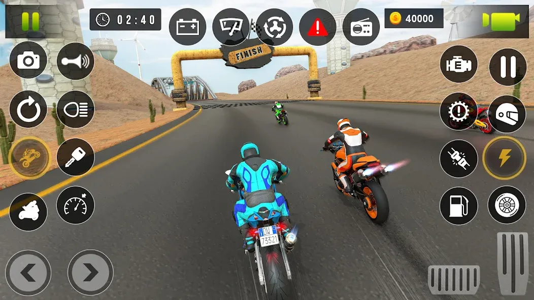 Bike Racing Games - Bike Game (Байк Рейсинг Геймс) [МОД: Деньги, Монеты и Меню MOD] Screenshot 5