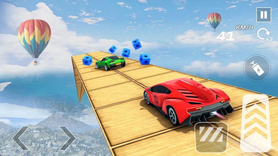 Car Games 3D - GT Car Stunts (ДжиТи Кар Стантс) [МОД: Все открыто, Дополнительные деньги и Меню MOD] Screenshot 4
