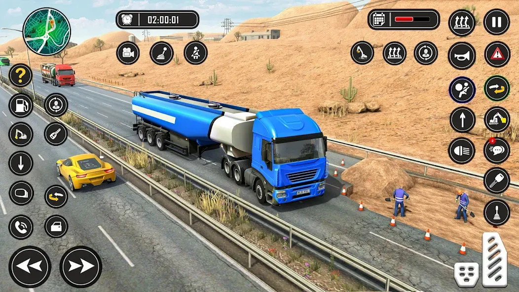 Truck Simulator - Truck Games (Трак Симулятор) [МОД: Деньги, Монеты и Меню MOD] Screenshot 5