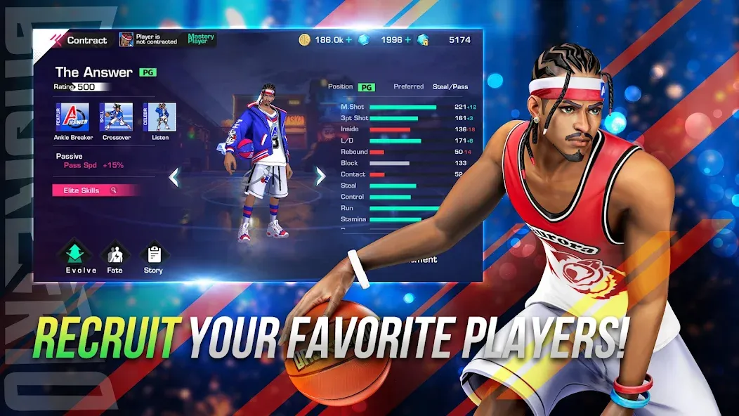 Basketrio - Allstar Streetball (Баскетрио) [МОД: Бесконечные деньги, Монеты и Мега MOD] Screenshot 2